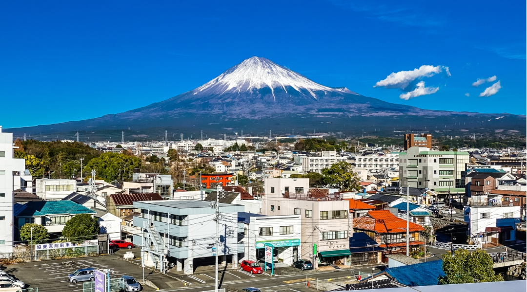 静岡県の町並み